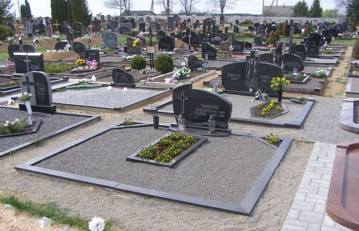 Juozapo ir Elenos Vanagų kapas Rokiškio Kalneliškių kapinėse, 2011 m.